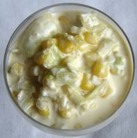 Hagymás majonézes kukoricasaláta