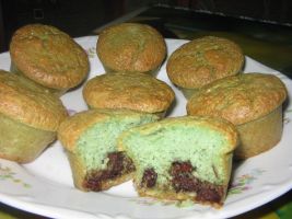 Csokis-mandulás muffin